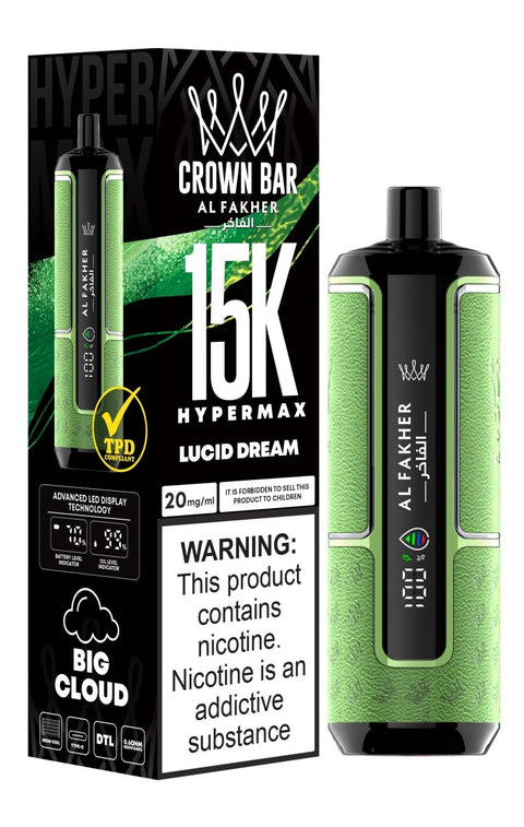 Buy Bulk Wholesale Al Fakher Hypermax 15k Disposable Vape (Box of 5) - vapesourceuk