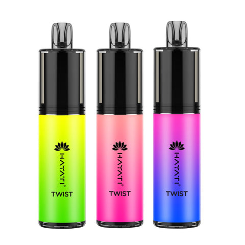 Buy Bulk Wholesale Hayati Twist 5000 Disposable Vape Box of 5 - vapesourceuk