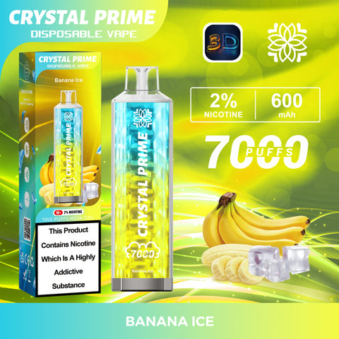 Buy Bulk Wholesale Crystal Prime 3D Effects 7000 Disposable Vape - Box of 10 - vapesourceuk