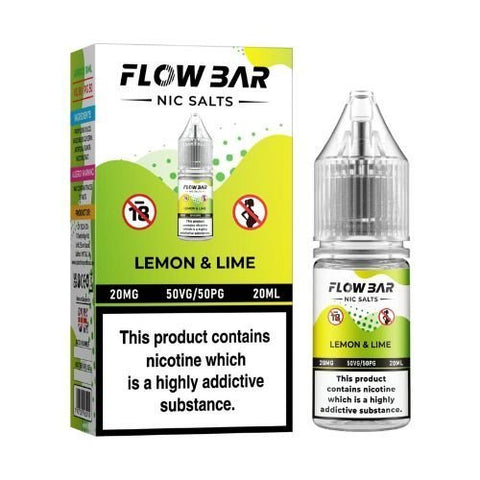 Buy Bulk Wholesale Flow Bar 20ml Nic Salts E - Liquid Pack of 10 - vapesourceuk