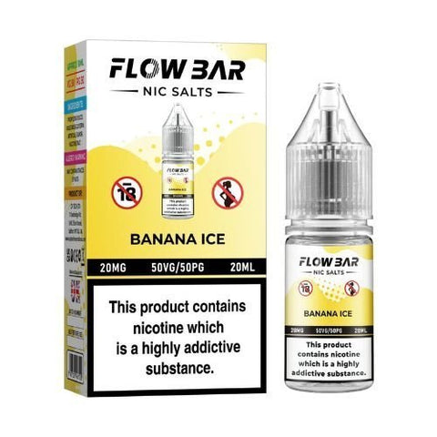 Buy Bulk Wholesale Flow Bar 20ml Nic Salts E - Liquid Pack of 10 - vapesourceuk