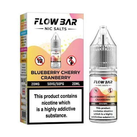 Buy Bulk Wholesale Flow Bar 20ml Nic Salts E - Liquid Pack of 10 - vapesourceuk