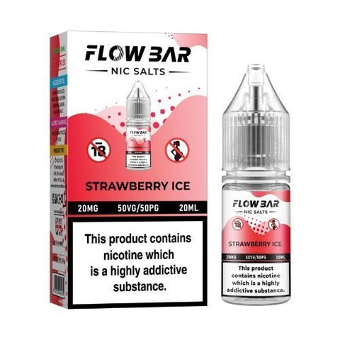 Buy Bulk Wholesale Flow Bar 20ml Nic Salts E - Liquid Pack of 10 - vapesourceuk