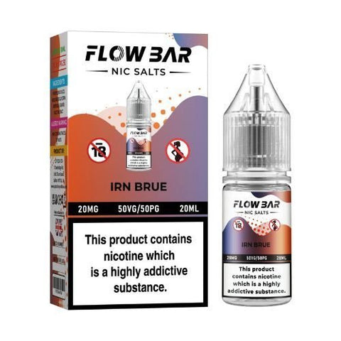 Buy Bulk Wholesale Flow Bar 20ml Nic Salts E - Liquid Pack of 10 - vapesourceuk