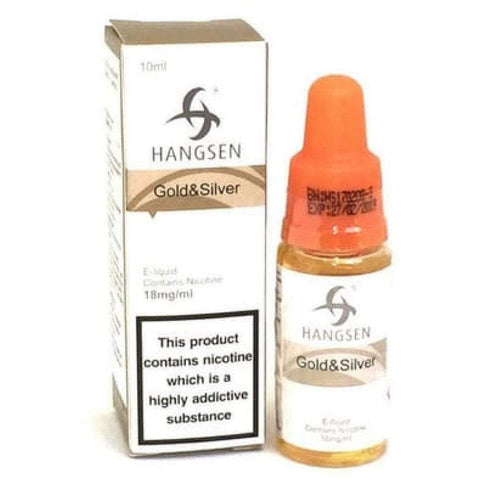 Buy Bulk Wholesale Hangsen - Gold & Silver - 10ml (Pack of 10) - vapesourceuk