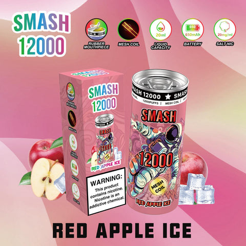 Buy Bulk Wholesale OG SUPER SMASH 12000 PUFFS DISPOSABLE 20MG - Pack of 10 - vapesourceuk