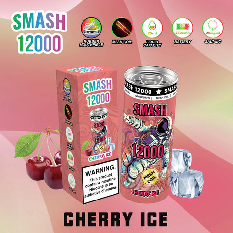 Buy Bulk Wholesale OG SUPER SMASH 12000 PUFFS DISPOSABLE 20MG - Pack of 10 - vapesourceuk