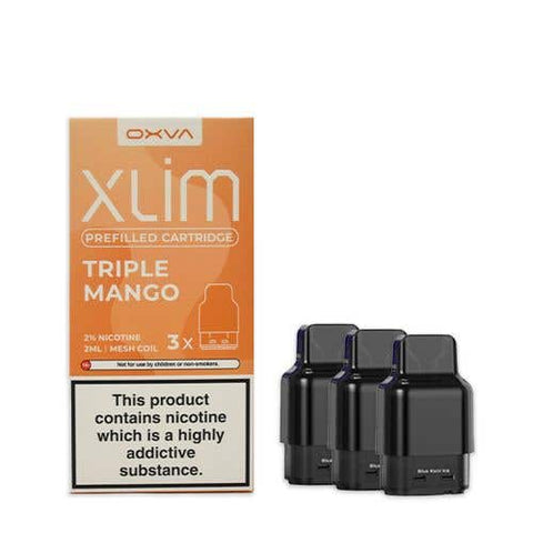 Buy Bulk Wholesale Oxva Xlim Prefilled E - liquid Pods Cartridges - Pack of 3 - vapesourceuk