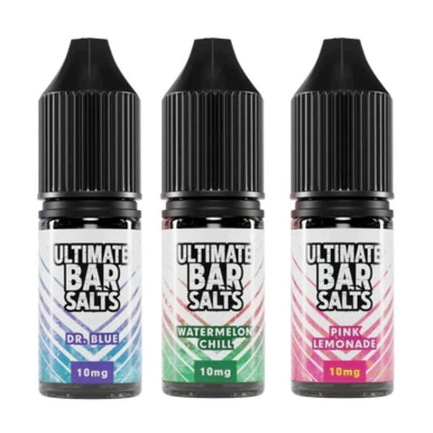 Buy Bulk Wholesale Ultimate Bar Salt 10ml E - liquids Nic Salts - Box of 10 - vapesourceuk