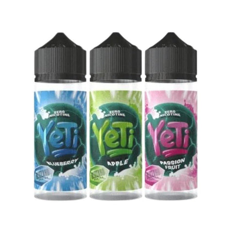 Buy Bulk Wholesale Yeti Blizzard Series 100ML Shortfill - vapesourceuk